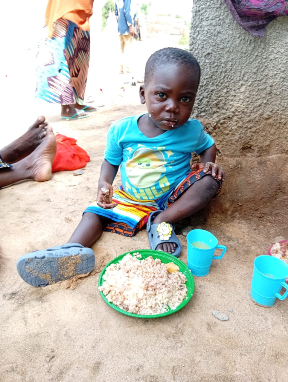 Criança em Moçambique